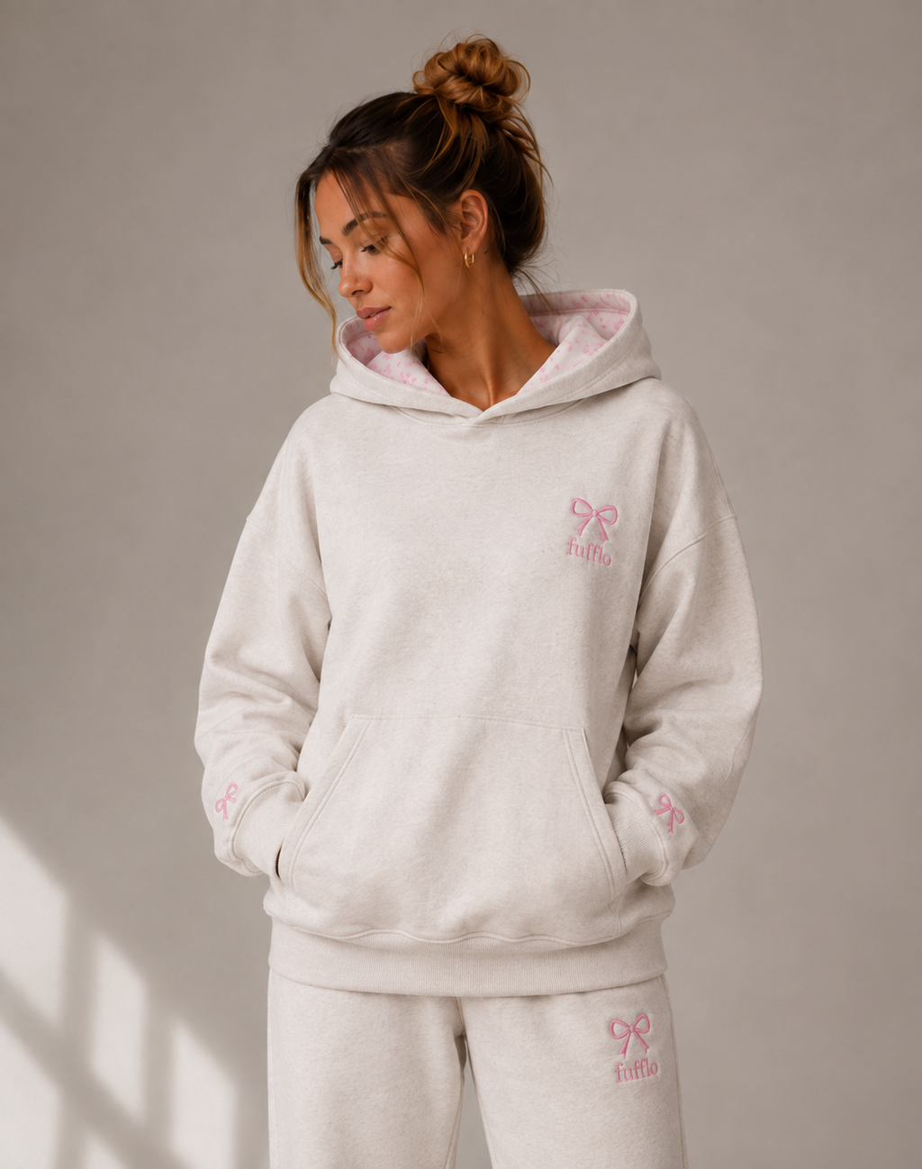 Sweetheart Fleece Bow hoodie