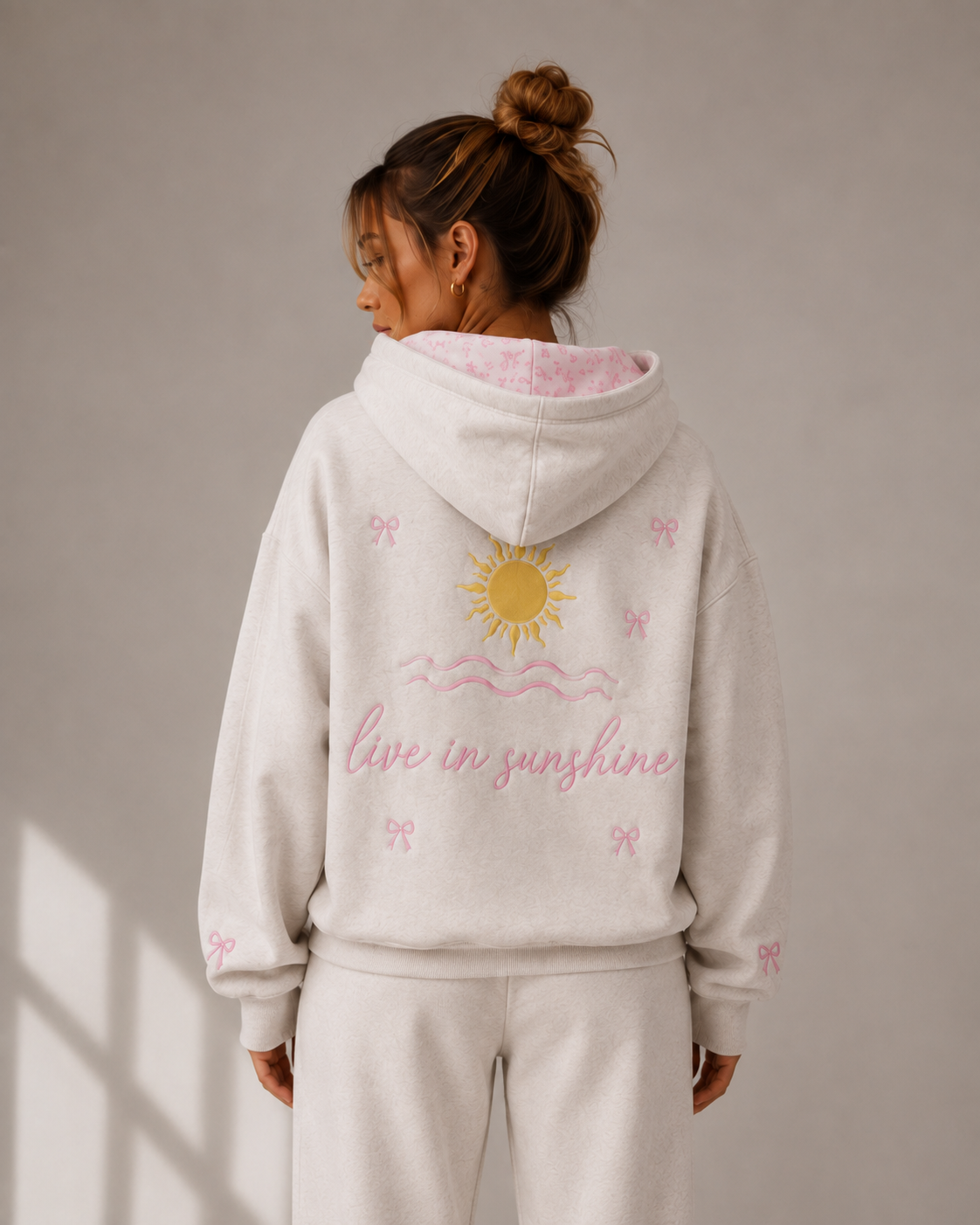 Sweetheart Fleece Bow hoodie