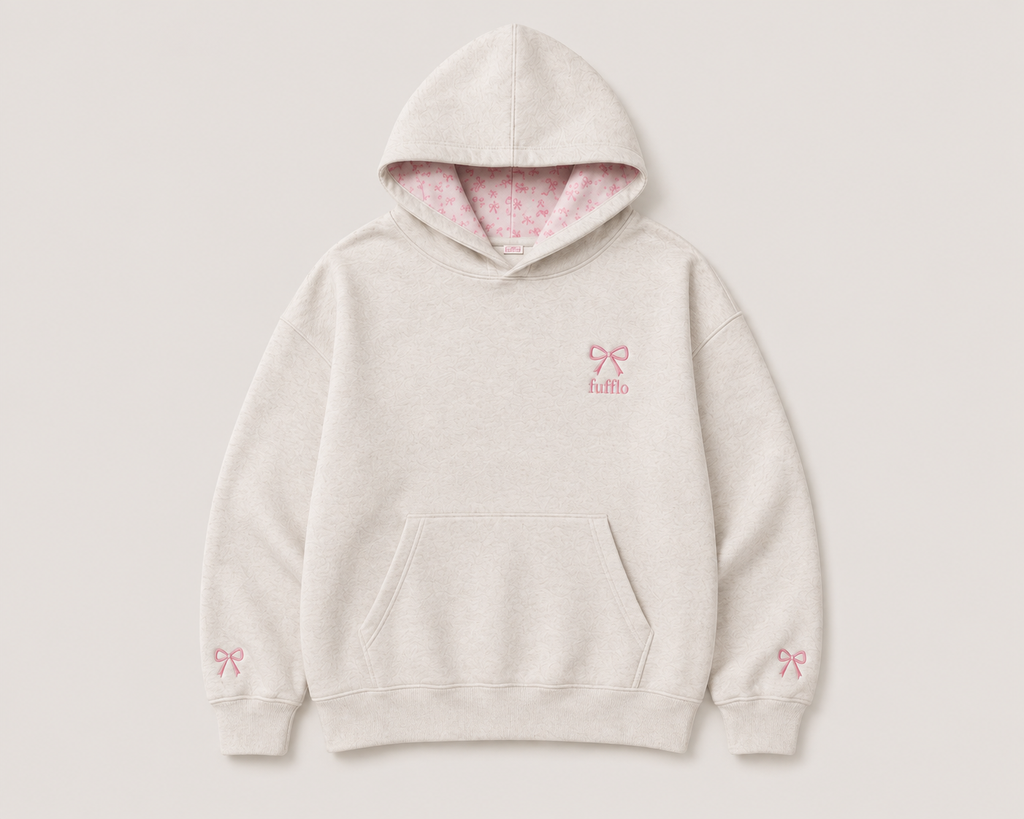 Sweetheart Fleece Bow hoodie